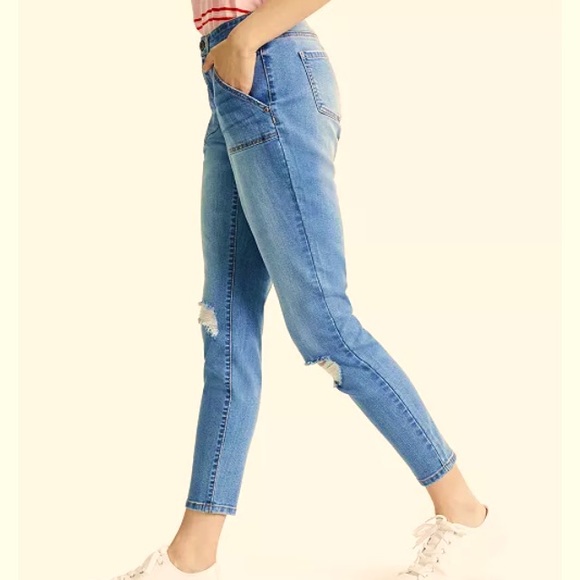 Style & Co. Denim - NWT Distressed Tummy Control Jeans